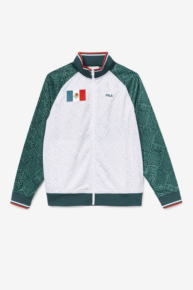 Fila Jakke Herre Hvide Mexico Track ROF-694730